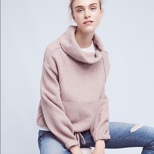 Anthropologie Cowl Neck Pullover
